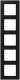 Jung A5585BFSWM frame A 550