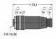 Turck B4151-0/9 Rundsteckverbinder Konfektionierbare 7/8 Kupplung 6904717