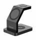 Vinnicpower VPPD-31WSCBK Vinnic ONTAKE 3-IN-1 Magnetic Wireless Charging Dock, black