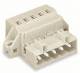 WAGO 721-608/019-000 721-608 / 019-000 pin connector, 8-pin light gray 0,08-2,5qmm