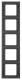 Berker 13537006 frame anthracite, matt finish