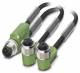 Phoenix Contact 1669013 Phoenix SAC-3P-M12Y/2X1.5-PUR/M12FR B Sensor/actuator cable