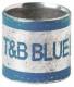 Thomas + Betts 7TAI029060R0004 Thomas&Betts Shield-Kon-Verbinder blau, Innenhülse ID=3,78 AD=4,54 mm GSB 149