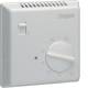 Hager EK051 bimetal room thermostat with opener I/O