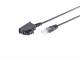 Kabel TK TAE 3m, TAE-F/RJ45, Schwarz