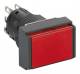 Schneider Electric XB6EDF4B1P Schneider Leuchtdrucktaster 1W rot rechteckig flach LED 24V Mono