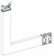 Schneider Electric KSA400DLE43A Schneider KSA angle element