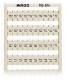 WAGO 793-674 vertical L1 white 1=100 WMB multi-labeling