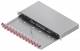 ZVK EasyLan LSB0C264 fiber optic distribution panel B Grade B 1U/24P 24xLC duplex OM4 RAL7035