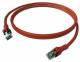 ZVK EasyLan CPP1ORARAR0030 DualBoot Push Patch Cable Cat.6A shielded red 3.0m