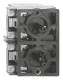 Schneider Electric XESD1191 Schneider Hilfsschalter 2,2kW doppelt 2polig 2S, 1 Geschwindigkeit