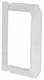 Hager G15117035 wall connection panel 70110 hfr light gray