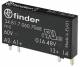 Finder 34.81.7.060.7048 Optocoupler 0.1A narrow 60VDC plug/print. SSR 1S 48VDC