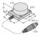Turck NI40-CQ80/S1102 5M inductive sensor with extended temperature range 1602404
