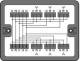 WAGO 899-631/100-000 Verteilerbox Verteilung Dreh-/Wechselstr. 400 V/230 V