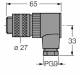 Beckhoff ZS2020-2830 7/8z plug angled, field-assembly 5-pin