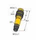 Turck S18SP6LPQPMA Opto Sensor, retro-reflective sensor 3079282