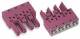 WAGO 770-284/081-000 Buchsenteil Kod.B 4P. 2L pink