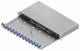 ZVK EasyLan LSB0C265 fiber optic distribution panel B Grade B 1U/24P 24xLC-Duplex OS2 RAL7035