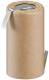 Goobay 72875 Sub-C, 1500 mAh, solder lug (Z) - Nickel-metal hydride battery (NiMH), 1.2 V, cardboard, solder lug (Z)