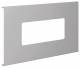 Hager L91937030 Blende 3-fach R7 PVC FB OT 190 steingrau