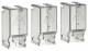 Hager HZC201 terminal cover, 3-pole 125-200A