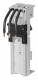 Moeller 101457 EATON BBA4-63 busbar adapter, 55mm 63A 1TS