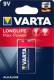 VARTA LONGLIFE Max Power 9V Blister 1