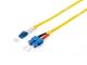 Equip Patchkabel LC->SC 15.00m Singlemode Duplex OS2 gelb Polybeutel