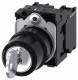 Siemens 3SU11004BL111NA0 Schlüsselschalter RONIS 22mm rund Abzug:I+O+II