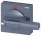 Siemens 8UD18412AD01 SIEM 8UD1841-2AD01 handle with visible size 100x 100, for shaft 10x 10, 0-I