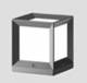BEGA 84680K3 Pollerleuchtenkopf 3000K 160x160mm
