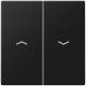 Jung A595PSWM rocker for blind switch/button