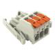WAGO 831-1103/037-000 1-wire female connector, 100% mis-mating protected, lever
