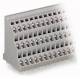 WAGO 737-108 Dreistock-Klemmenleiste für Leiterplatten 0,08-2,5 qmm grau