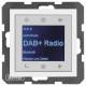Berker 29848989 Radio Touch UP DAB+S.1/B x polarweiß glänzend