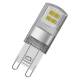 Osram 4099854064579 Ledvance LED PIN G9 P 1.9W 827 CL G9 200lm 2700K LED-Lampe