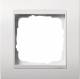 Gira 0211803 Event 1-fold frame , pure white to pure white inserts