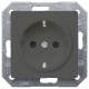 Siemens Schuko-Steckdose 10/16A 5UB1924 DELTA i-system carbonmetallic