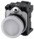 Siemens 3SU1106-6AA60-3AA0 Leuchtmelder 22mm rund weiß Linse glatt AC 230V