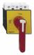 Schneider Electric VCF5 emergency main switch actuator, VCF 5 red / yellow