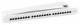 Patch Panel 24xTP, CAT5E, 100Mhz, 48,3 cm ( 19 inch ), Lichtgrau,