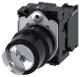 Siemens 3SU11004BF111BA0 Schlüsselschalter RONIS 22mm rd Abz.O+I 1S