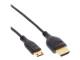 Inline 17555C HDMI Superslim Kabel A an C, HDMI-High Speed mit Ethernet