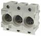Siemens 5SG5302 NEOZED fuse base D01 3-pin 16A Un AC:400V Un DC:250V