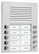 TCS PES10-EN/04 PES10-EN / 04 Audio outdoor station PES, 10 buttons 2-row AP silver