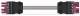 WAGO 771-9994/006-707 Verb. Leit. 7m 4X1,5qmm Buchse-Stecker pink