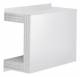Hager L69289016 Schiebemuffe zu FWK90 E60/E30 50x110mm verkehrsweiß