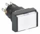 Schneider Electric XB6EDF1B2P Schneider Leuchtdrucktaster 2W ws rechteckig flach LED 24V Monoblock