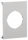 Hager L93007035 Blende 1-fach d=45mm PVC BR OT 120 lichtgrauau